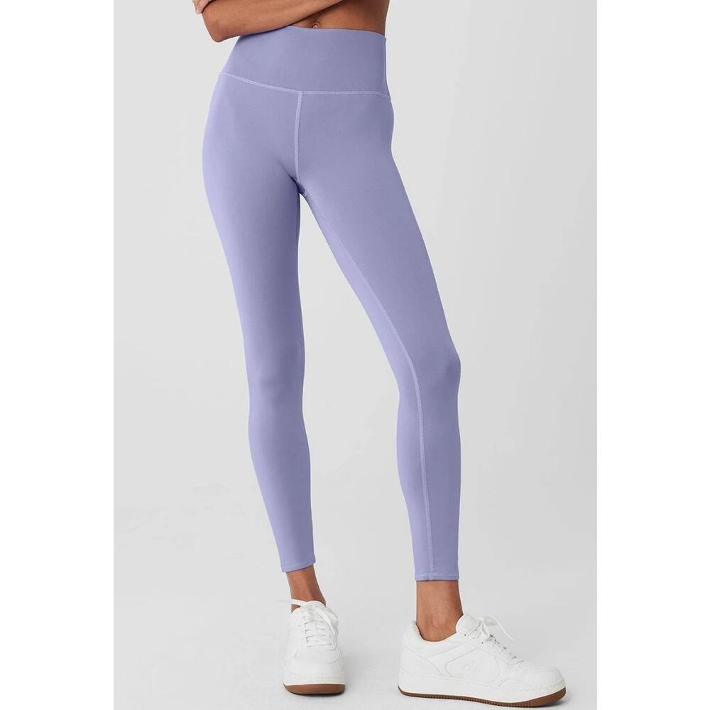 ALO Yoga Full-Length High-Waist Airlift Leggings Lilac Blue Size Small 💜✨💙
